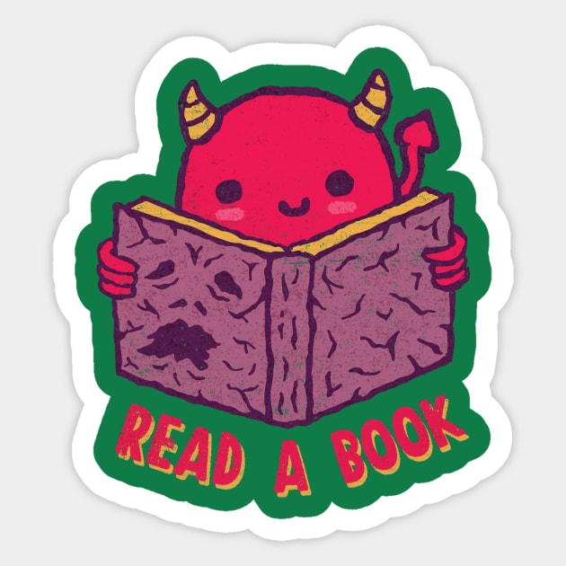 Read a Book Sticker by BeanePod